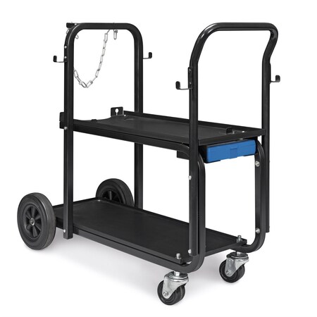 Miller Electric Miller® Heavy-Duty Welder Cart & Cylinder Rack 301239